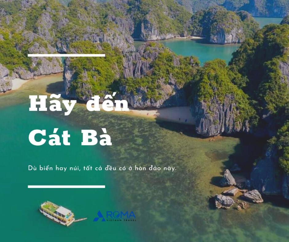 Aroma Cat Ba Sea View Hotel Chan Chau Exterior photo