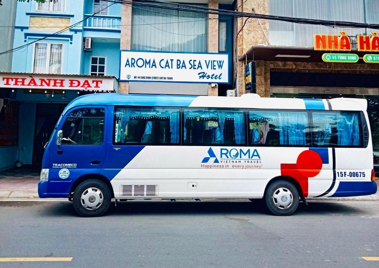 Aroma Cat Ba Sea View Hotel Chan Chau Exterior photo